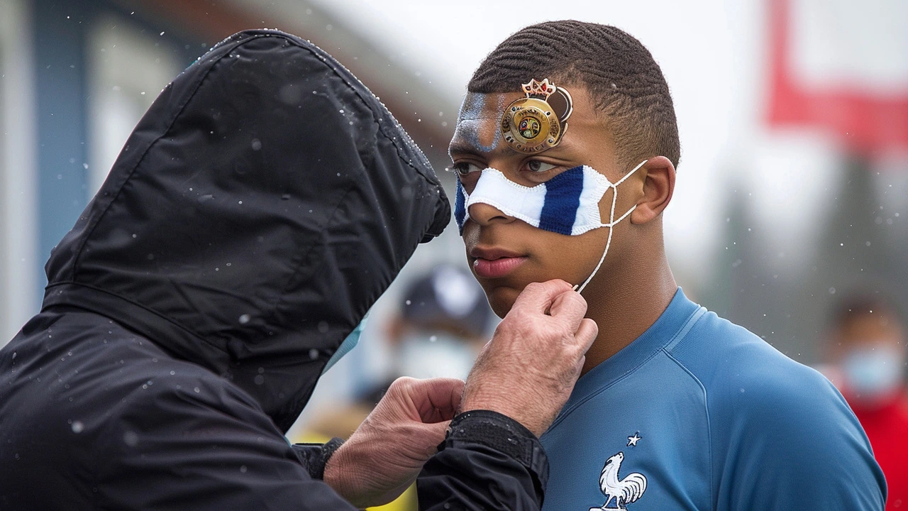 Fratura no Nariz Pode Afastar Mbappé do Jogo entre França e Holanda na Eurocopa 2024