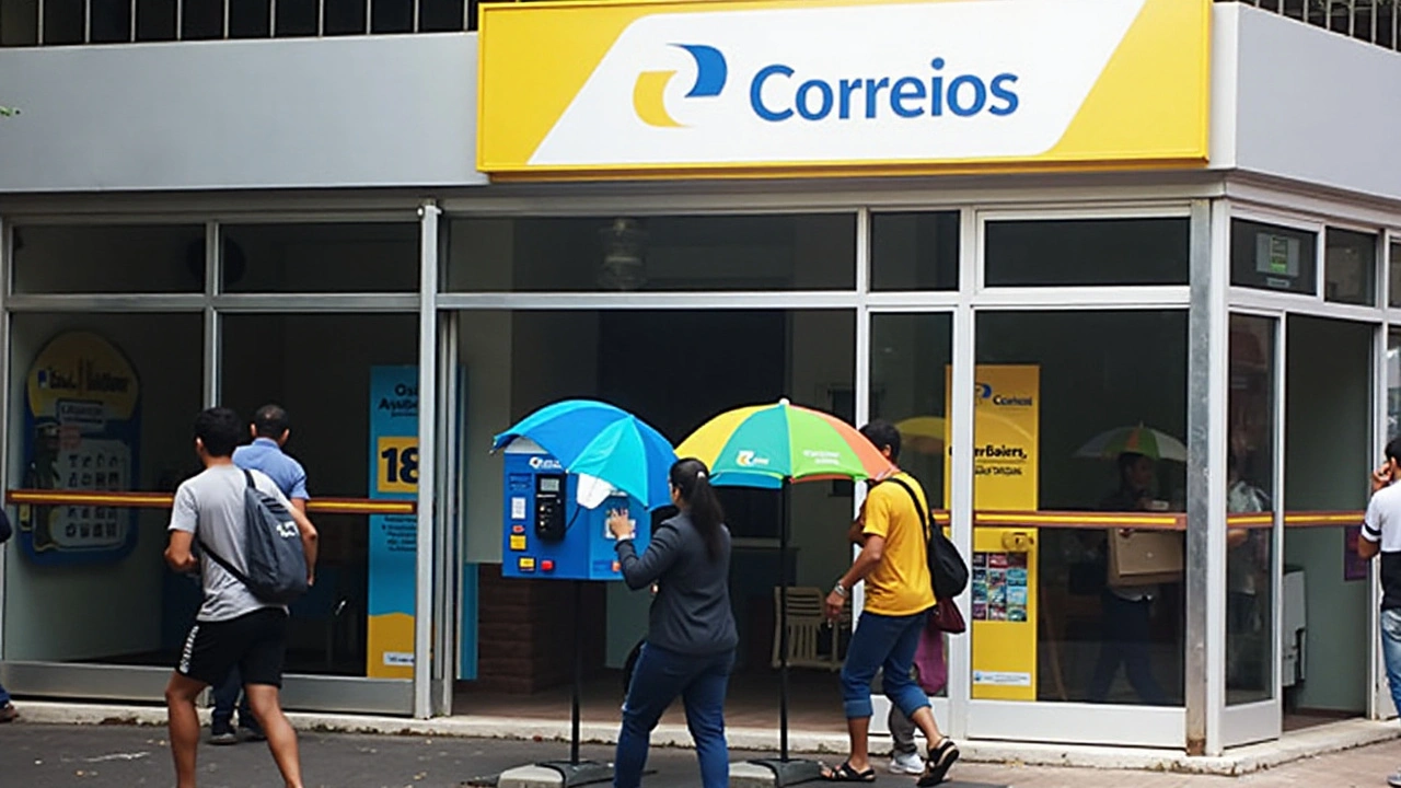 Reação da Direção dos Correios