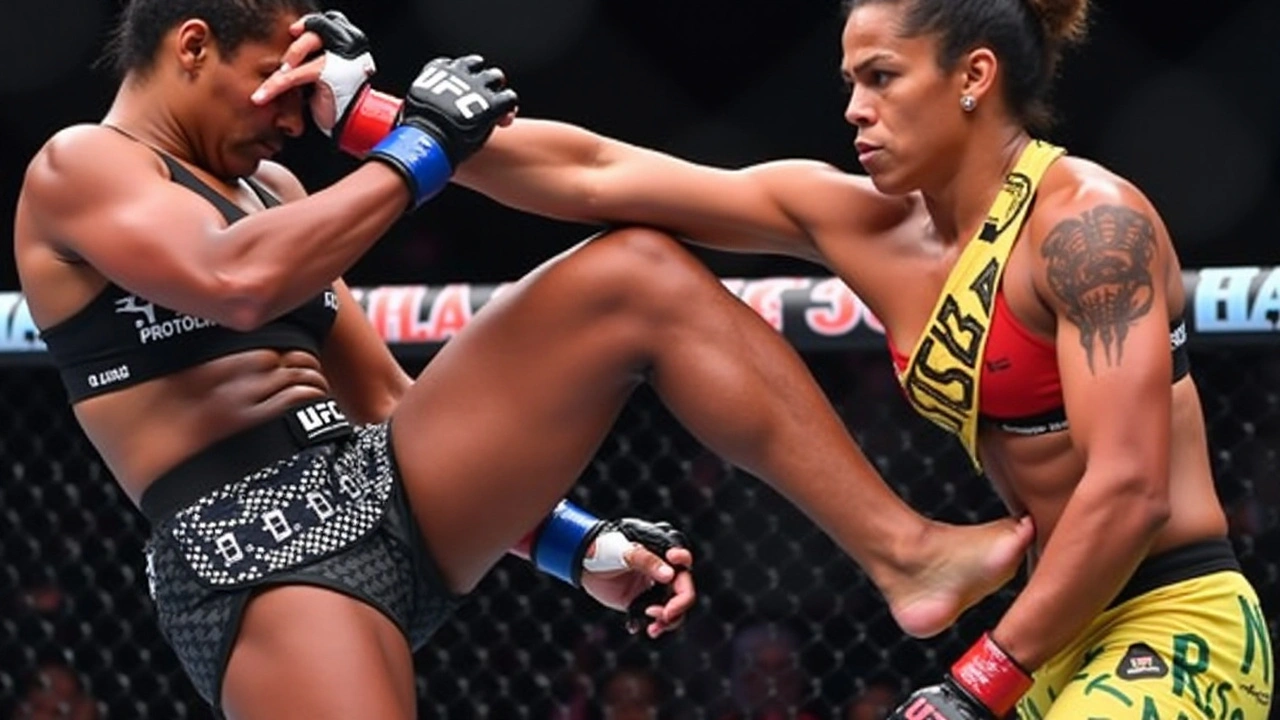 Vitória de Viviane Araujo sobre Karine Silva no UFC 309 destaca sua ascensão no MMA