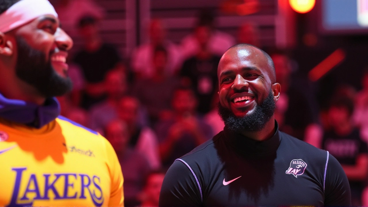 Lakers superam Nets em confronto emocionante, com destaque para LeBron e Davis