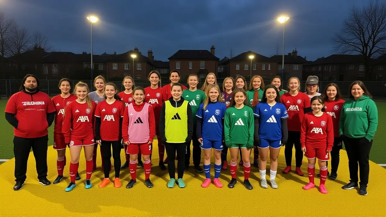 Gemma Evans e Faye Kirby inspiram jovens no Anfield Sports Centre